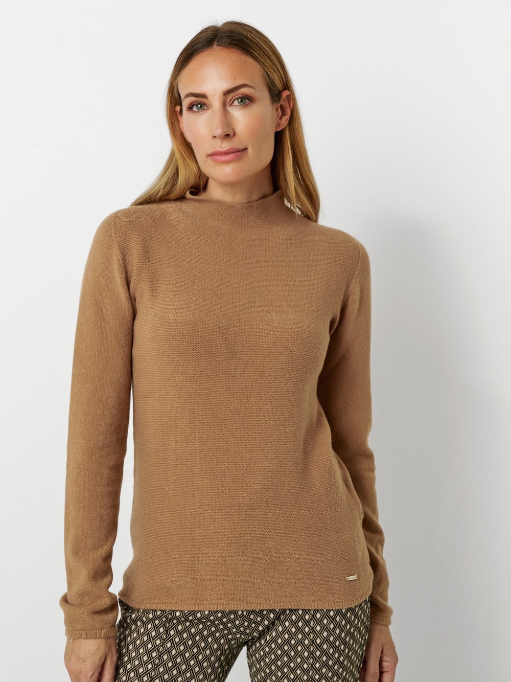 TONI Strickpullover Damen Viskose braun, 38