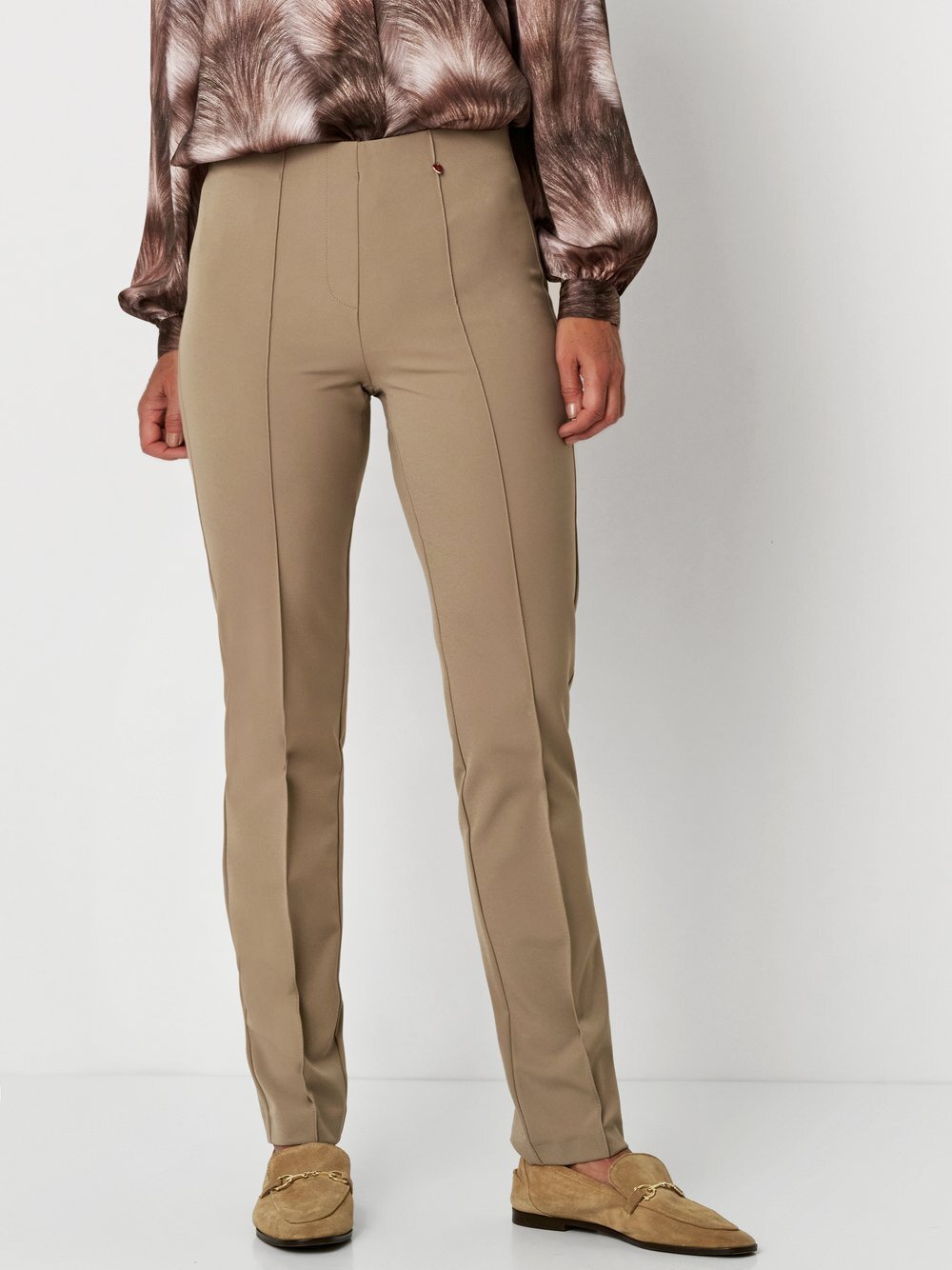 Relaxed Hose Damen beige, 21