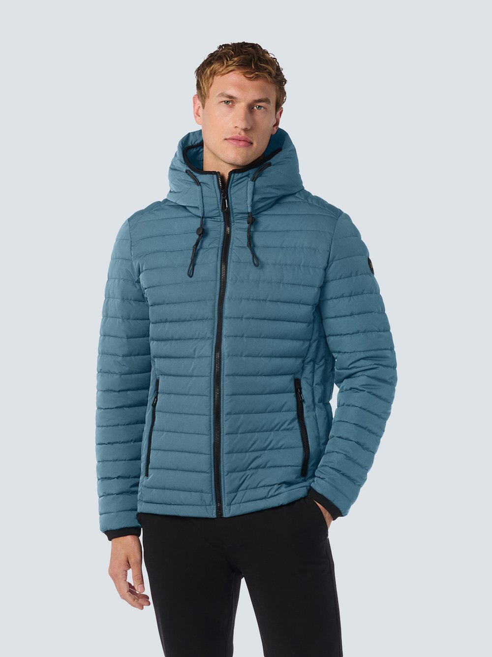 No Excess Kapuzen-Bodywarmer Herren blau, L