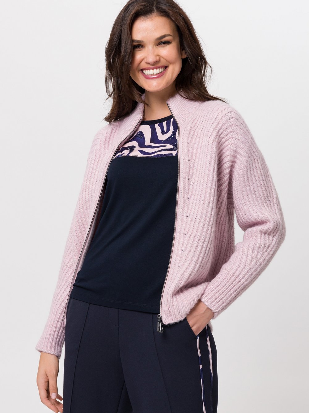 TUZZI Strickjacke Damen Polyamid rosa, 38