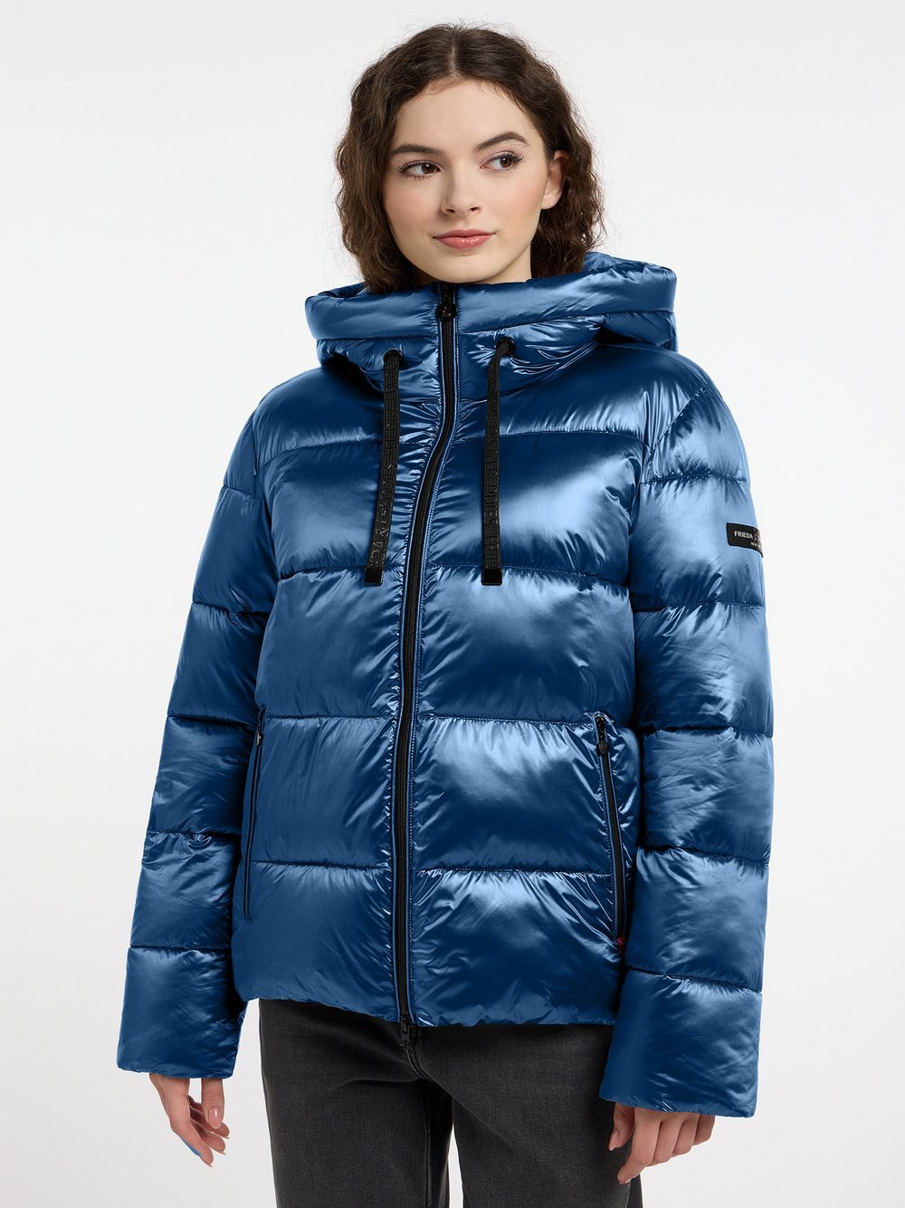 Frieda & Freddies Outdoorjacke Damen blau, 38