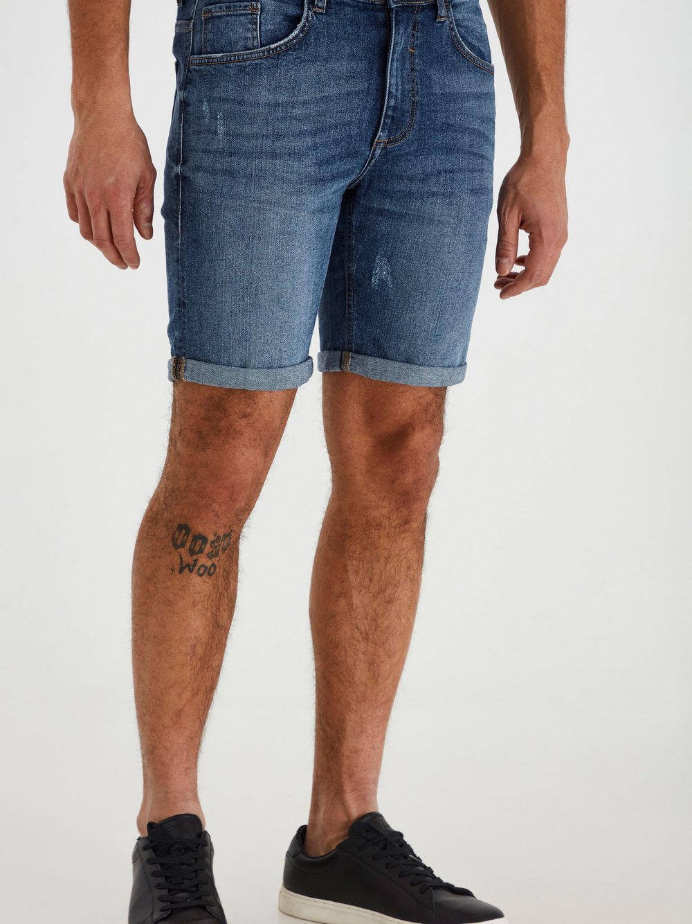 Thumbnail - BLEND Jeansshorts Herren Baumwolle blau, XL