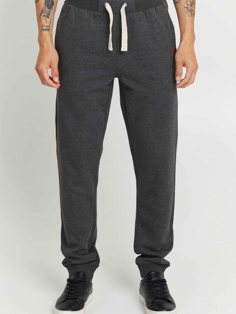 BLEND Jogginghose Herren Baumwolle grau, L