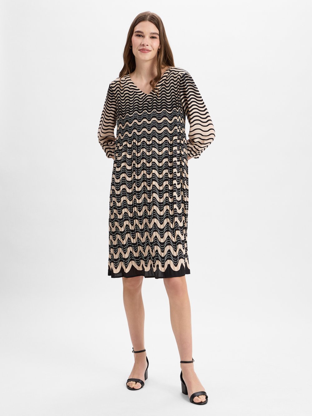 Betty Barclay Freizeitkleid Damen mehrfarbig gestreift, 36