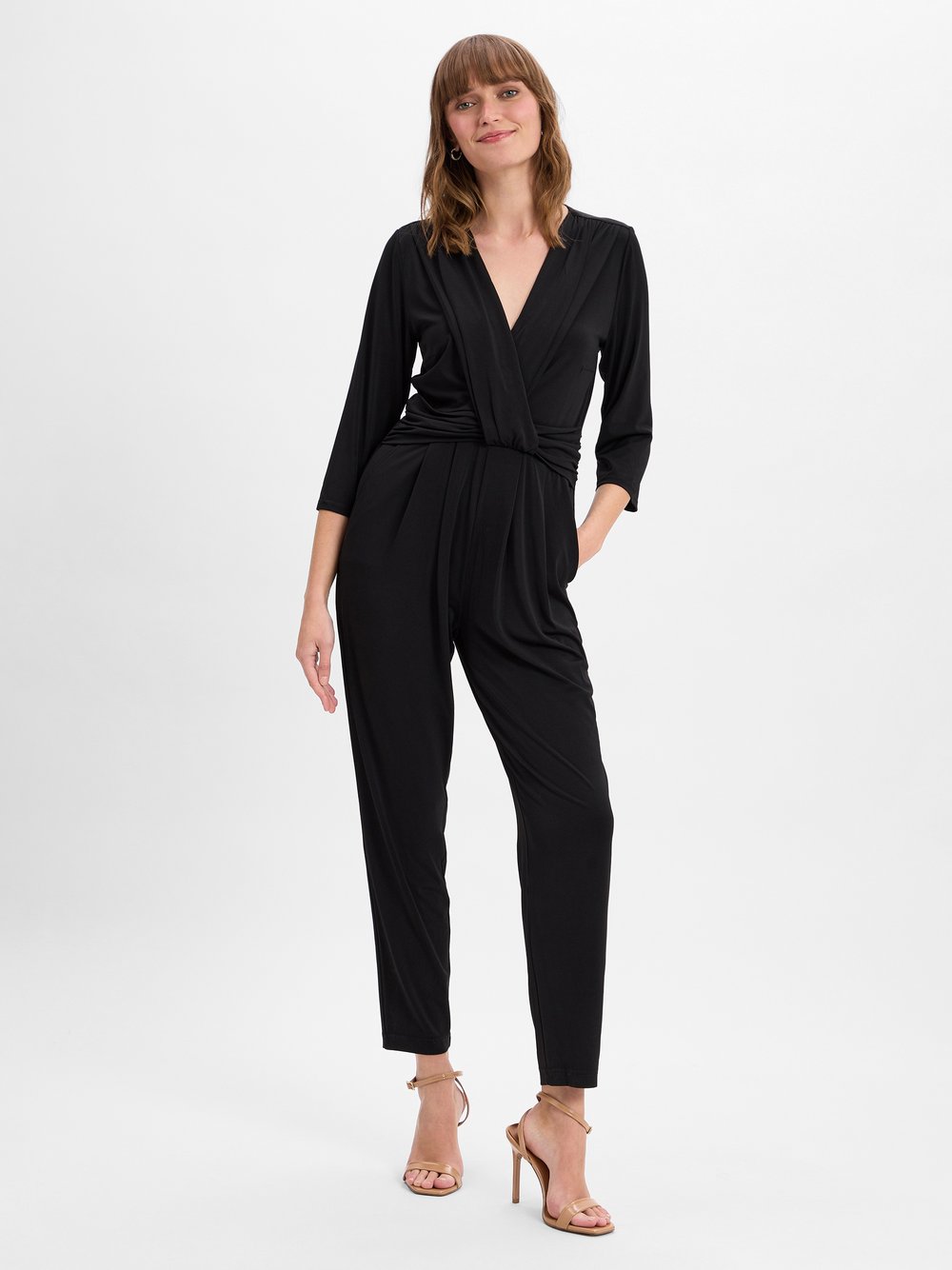 Betty Barclay Damen-Jumpsuit Damen schwarz, 48