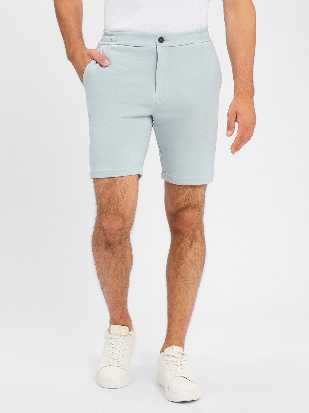 Finshley & Harding Shorts Herren blau, XL