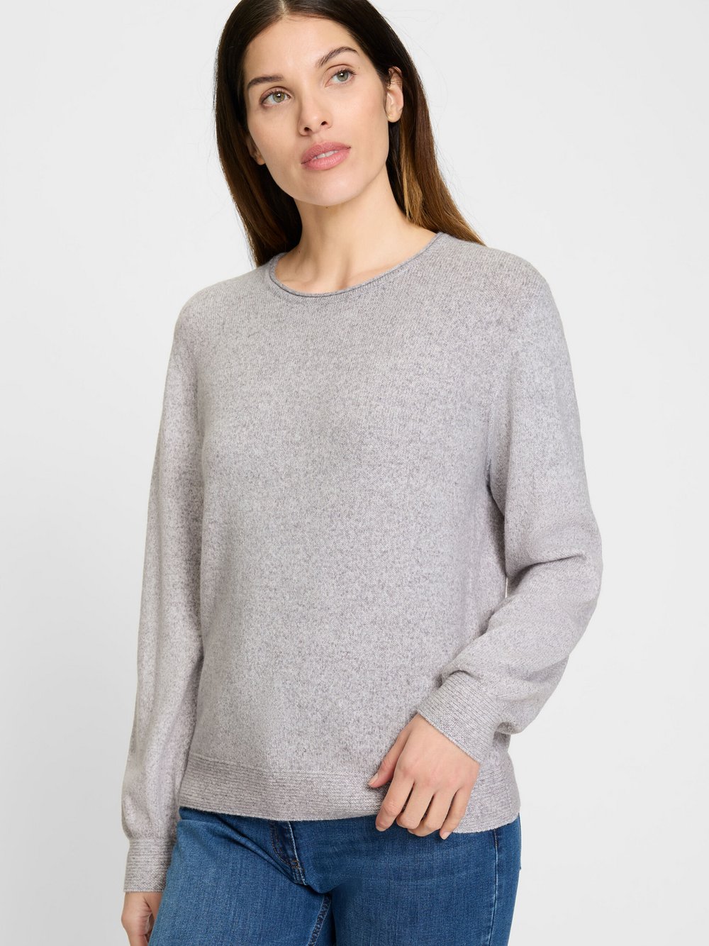 Olsen Pullover Damen Viskose grau, 46