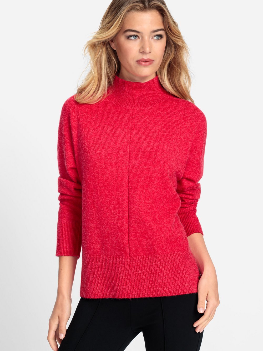 Olsen Pullover Damen Viskose rot, 48