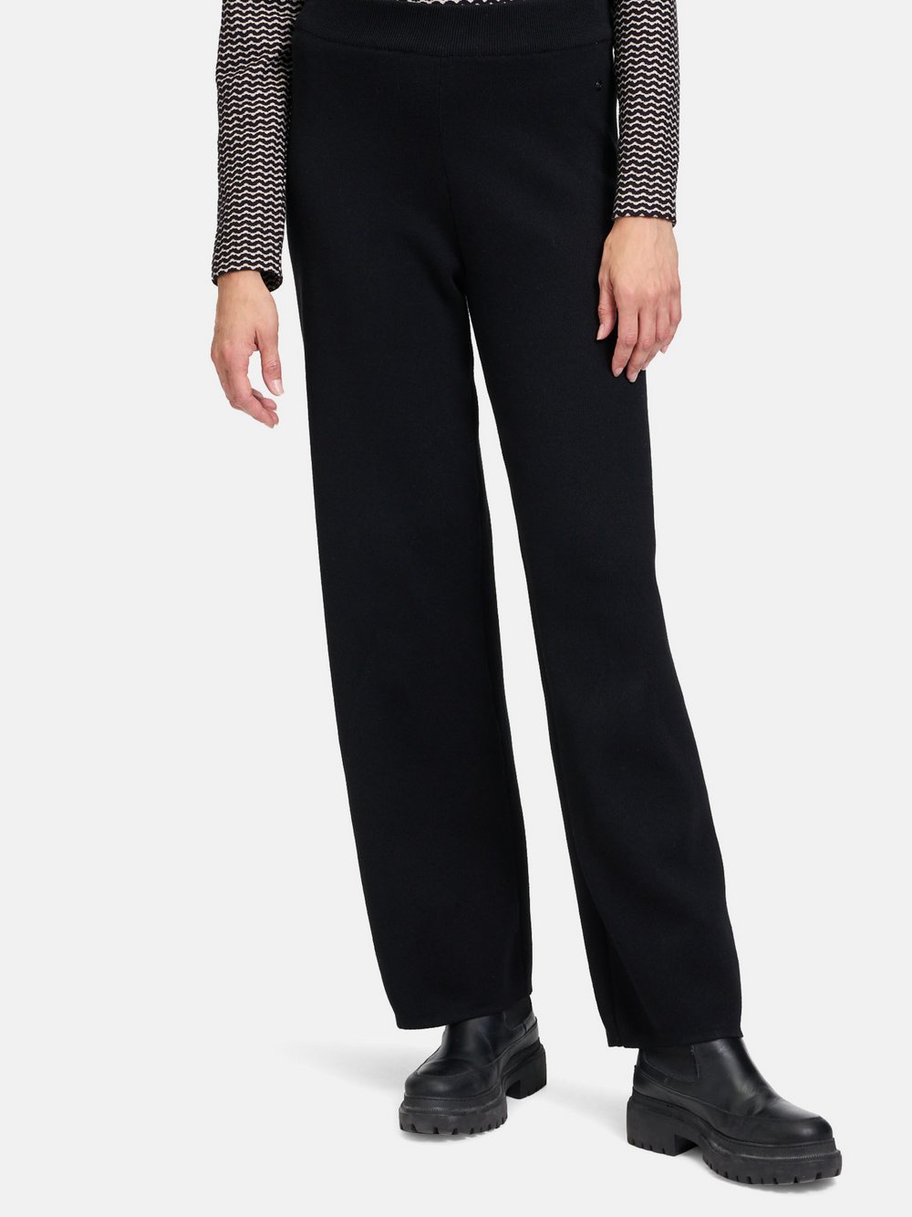 Betty & Co Schlupfhose Damen Baumwolle schwarz, 44