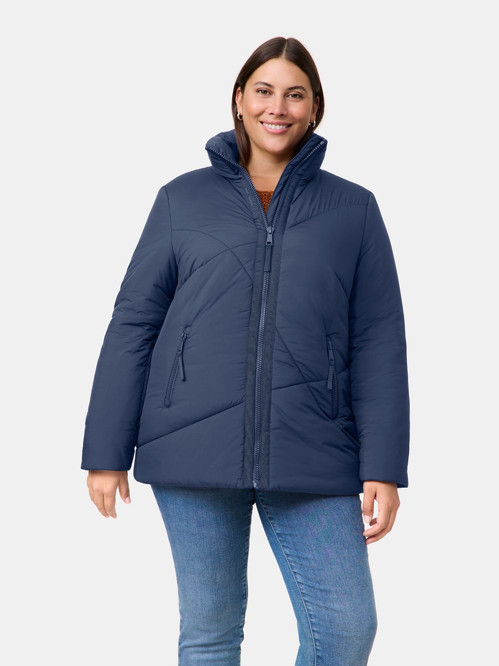 Samoon Steppjacke Damen blau, 42