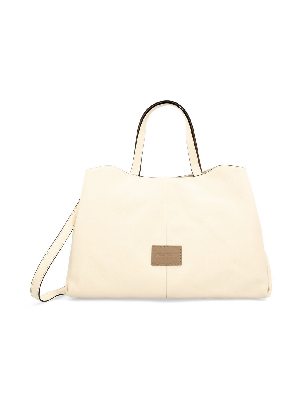 PICARD Shopper Damen Leder beige, ONE SIZE