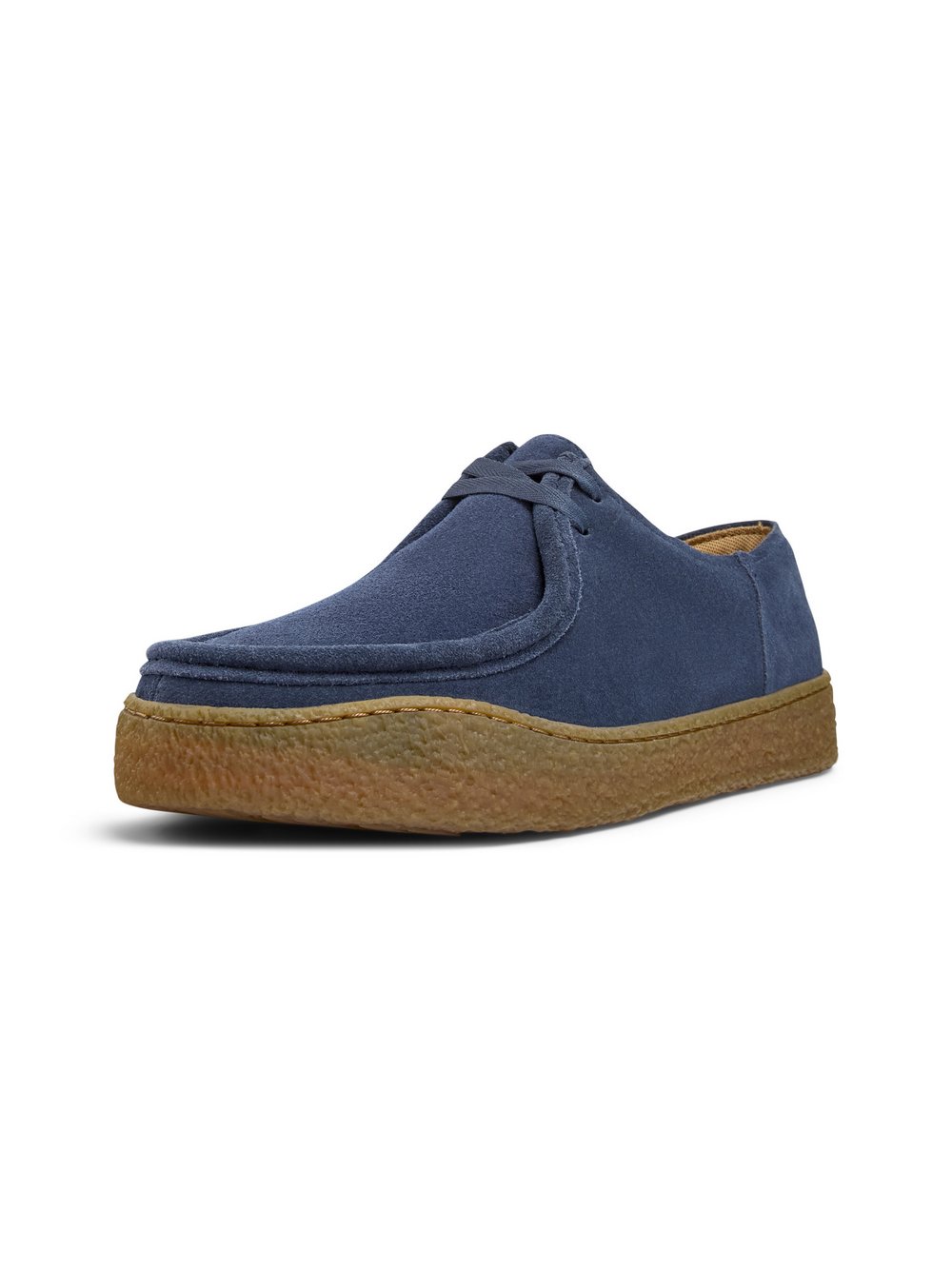 Camper Schnürschuhe Herren Leder blau, 46