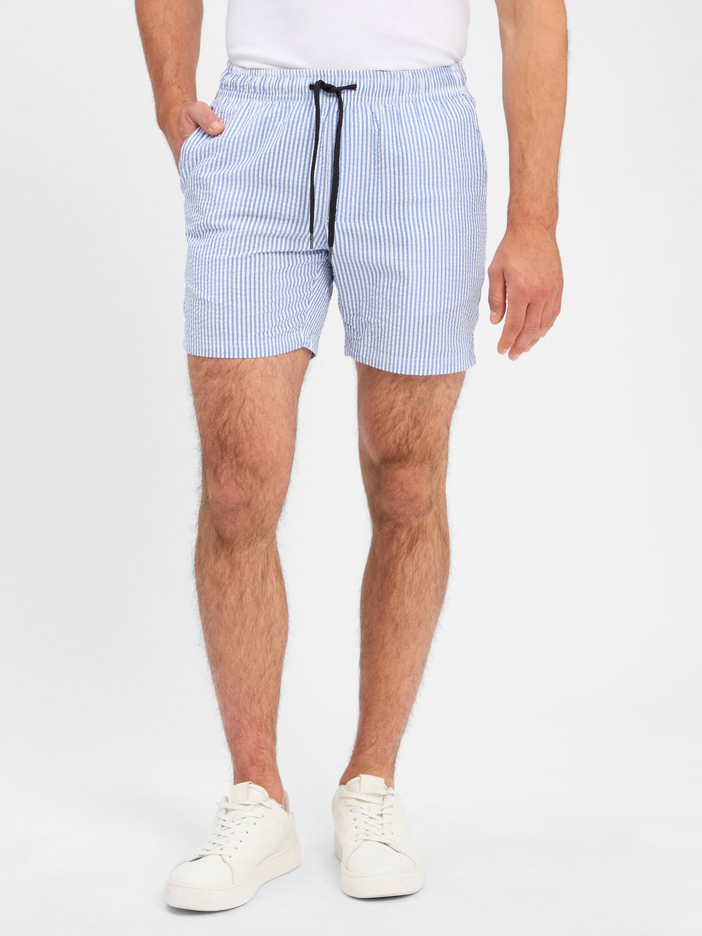 Redefined Rebel Shorts Herren mehrfarbig gestreift, XXL