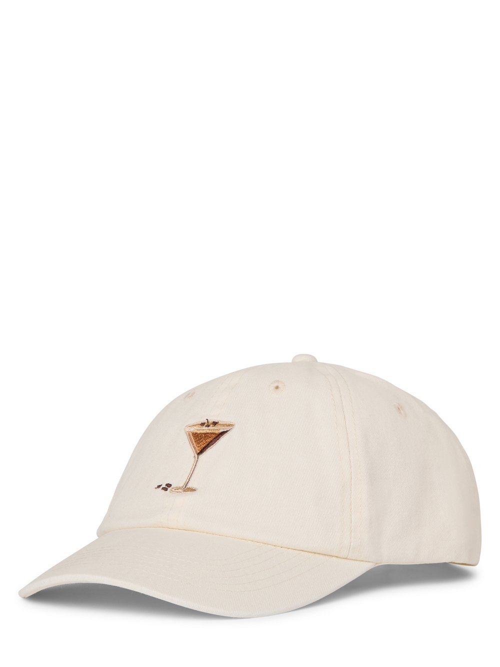 Nils Sundström Baseballcap Herren Baumwolle beige, ONE SIZE