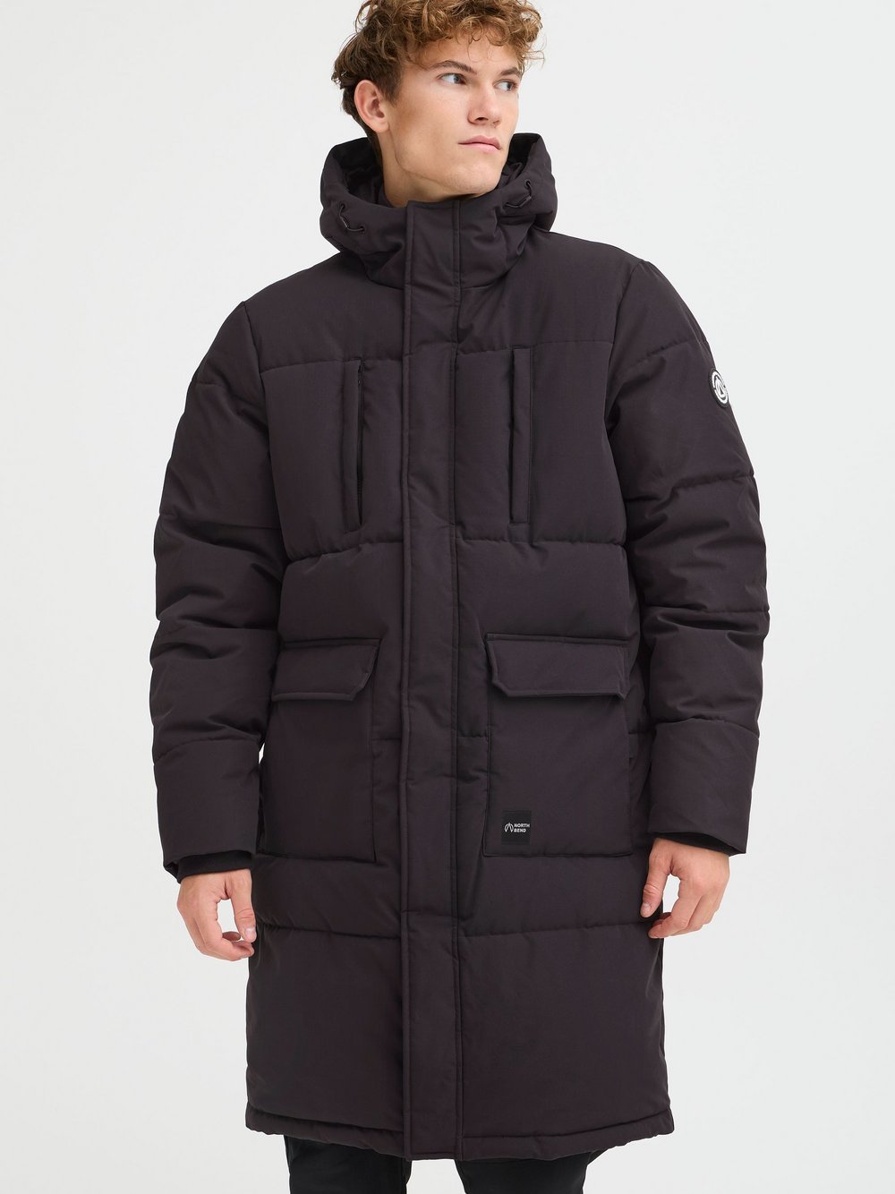 North Bend Parka Herren schwarz, L