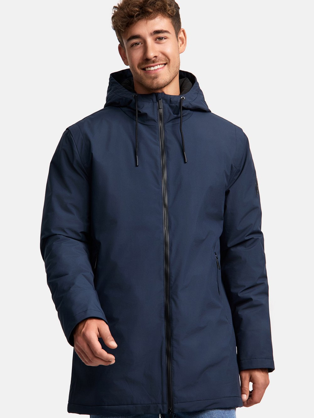 Indicode Parka Herren blau, S