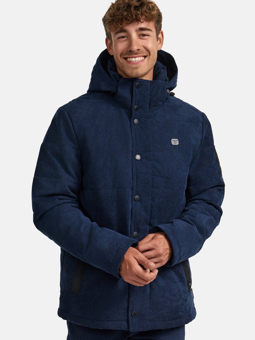 Indicode Winterjacke Herren blau, XXL