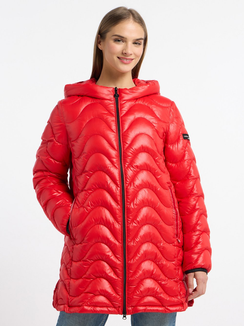 Frieda & Freddies Langjacke Damen rot, 42