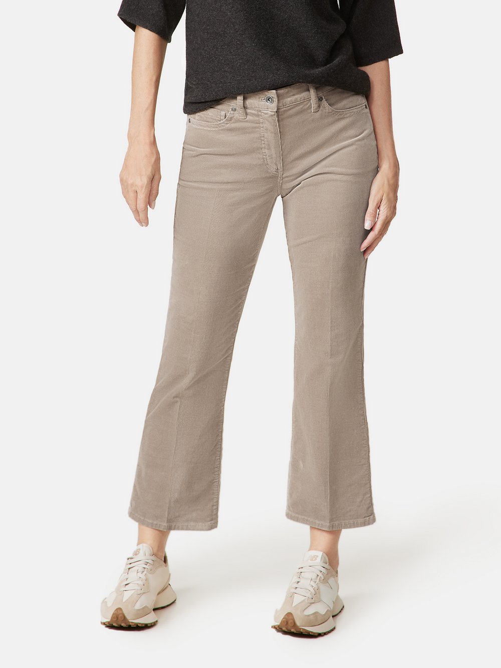 Gerry Weber 7/8 Hose Damen Baumwolle beige, 42