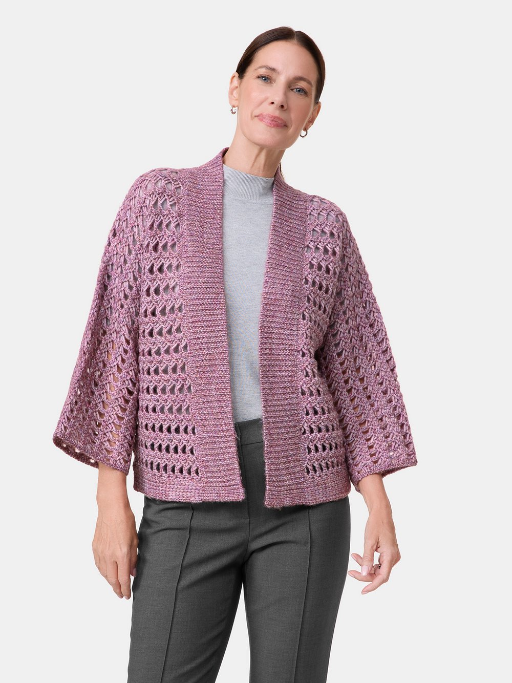 Gerry Weber Strickjacke Damen lila, 38