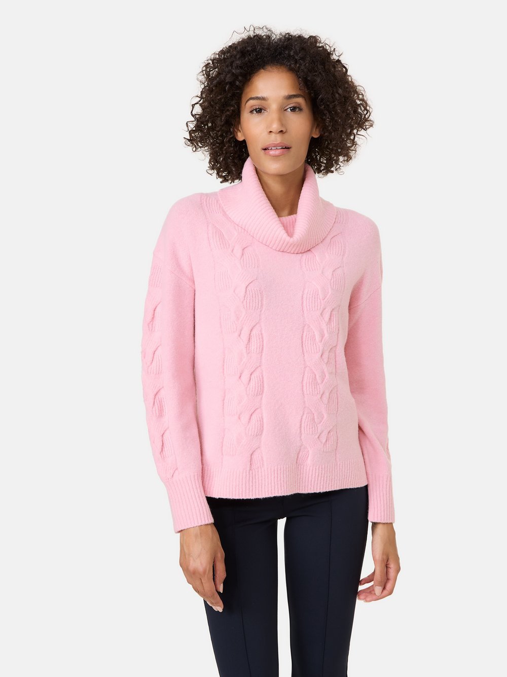 Gerry Weber Rollkragenpullover Damen Polyamid rosa, 42