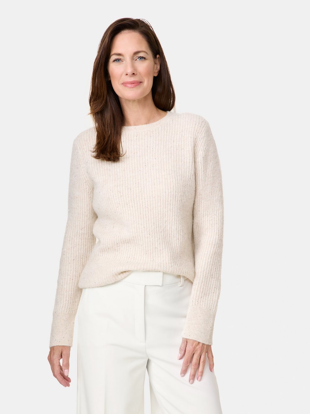 Gerry Weber Pullover Damen Polyamid beige, 40