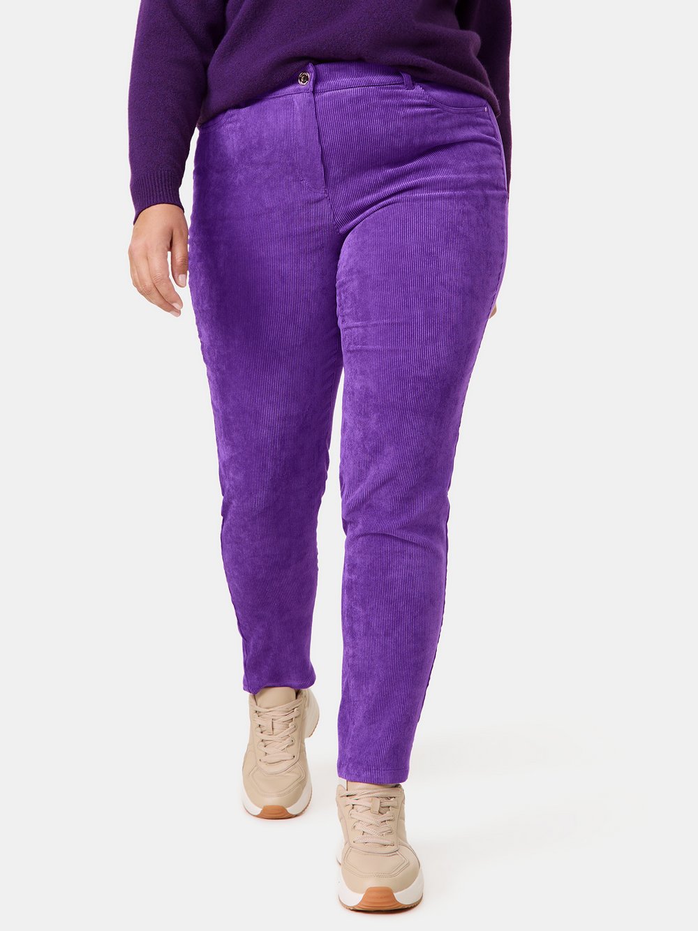 Samoon Hose Damen lila, 54