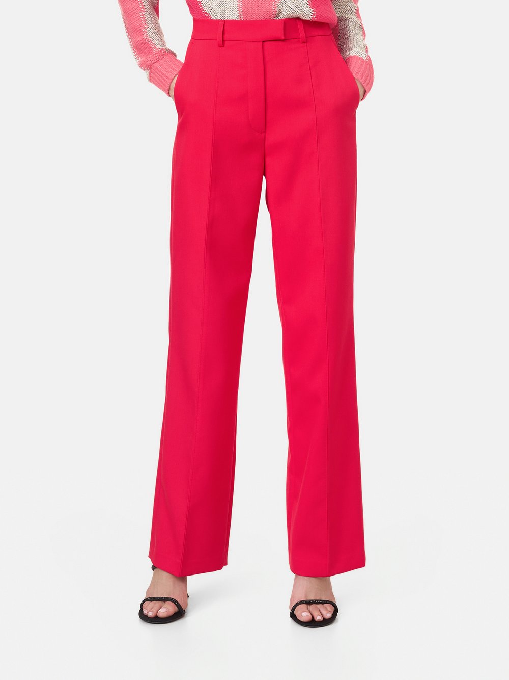 Taifun Weite Hose Damen rot, 38