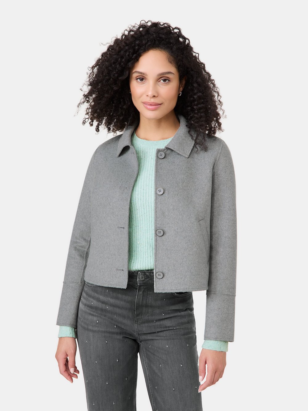 Gerry Weber Blazerjacke Damen grau, 42