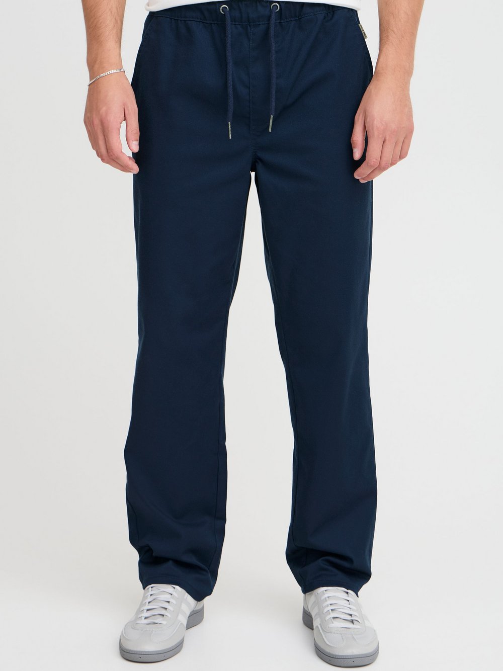 BLEND Chinohose Herren Baumwolle blau, L