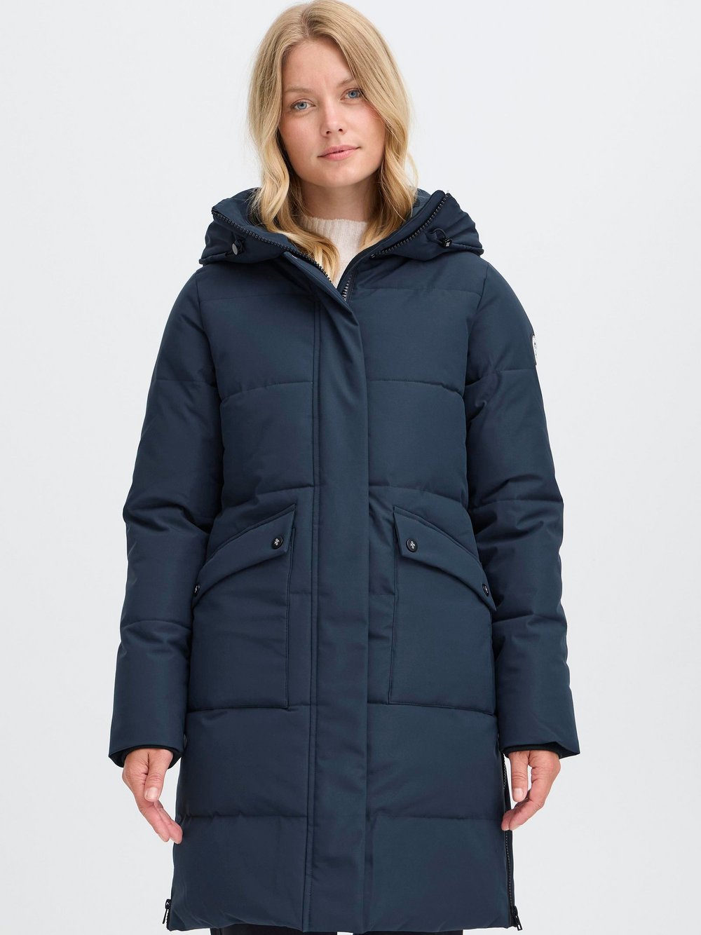 Thumbnail - OXMO Steppmantel Damen blau, XS