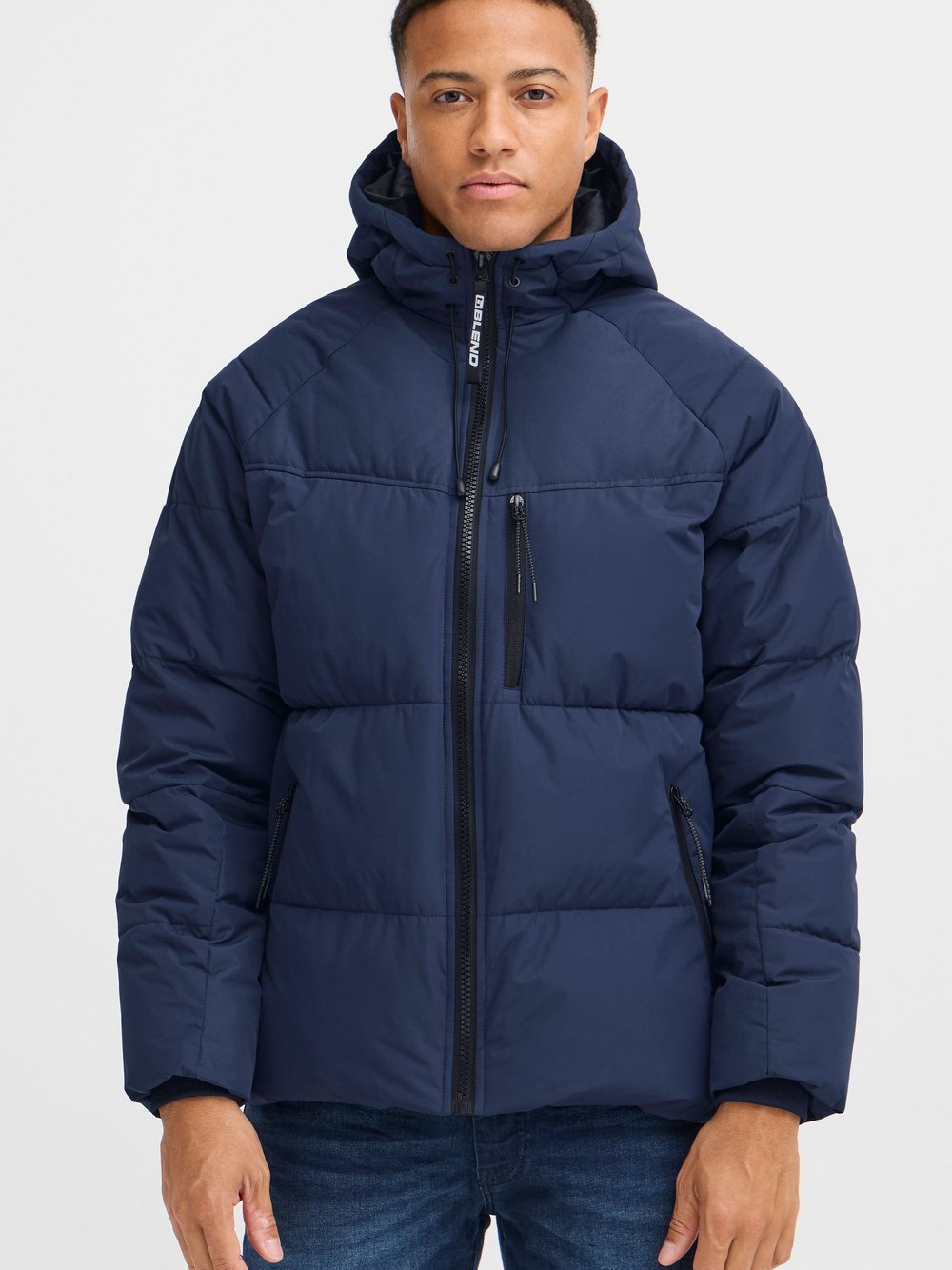 BLEND Steppjacke Herren blau, XXL