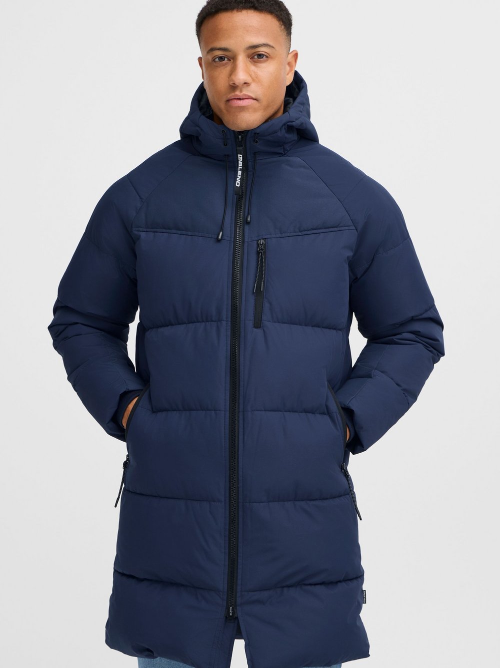 BLEND Parka Herren blau, XXL