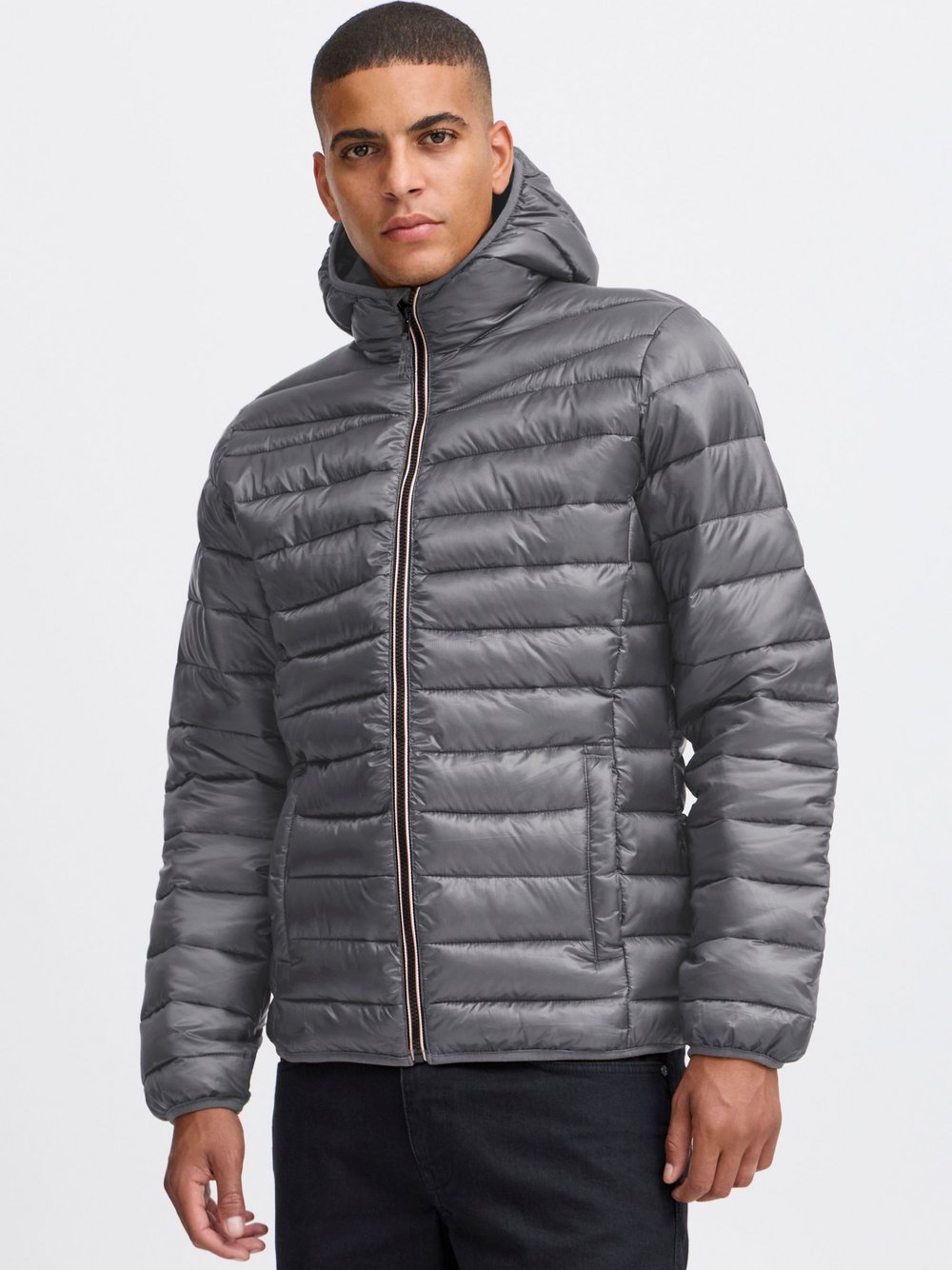 BLEND Steppjacke Herren grau, L