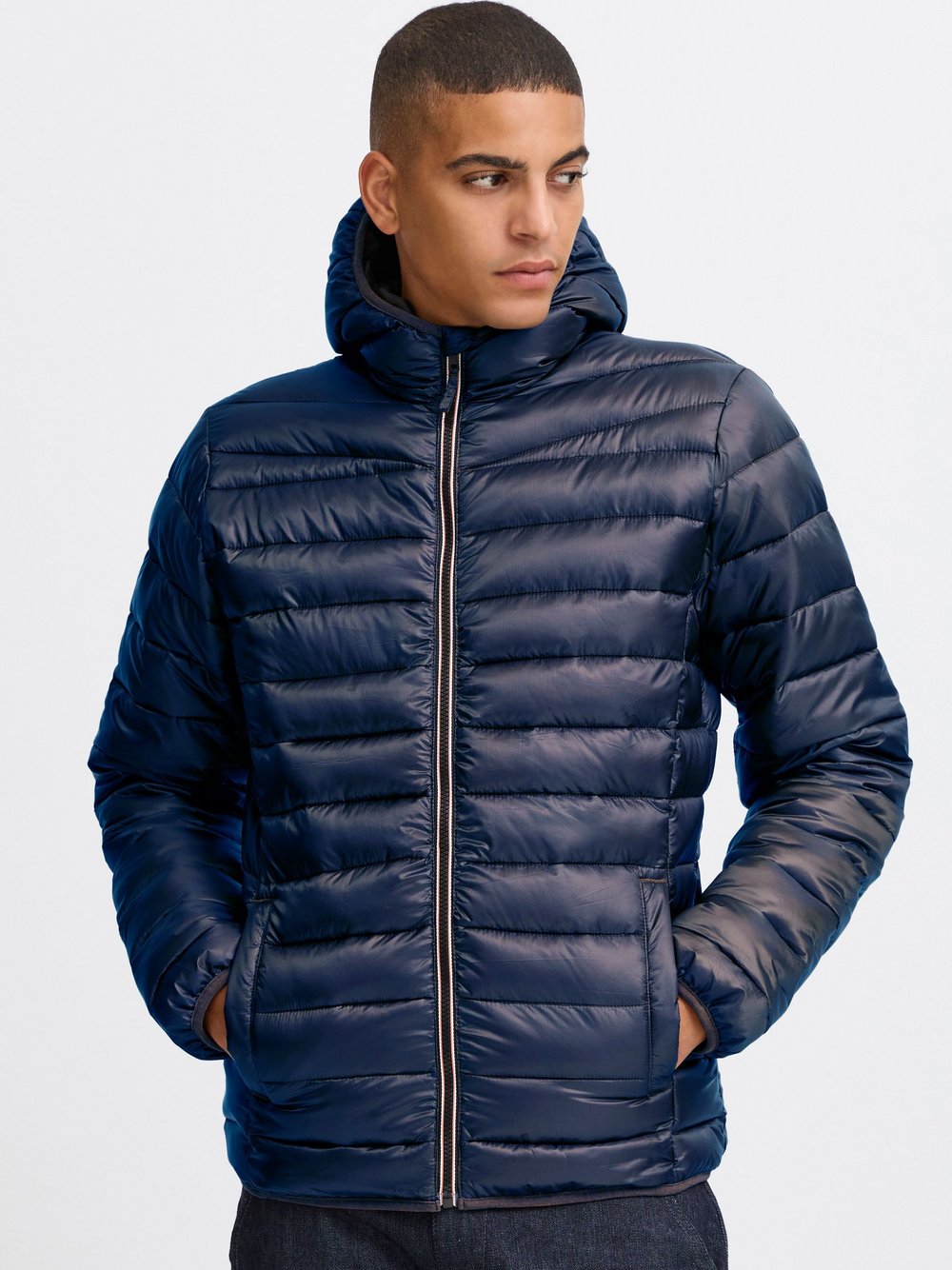 BLEND Steppjacke Herren blau, L