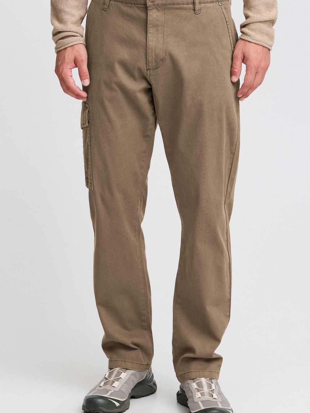 Indicode Cargohose Herren Baumwolle braun, XXXL