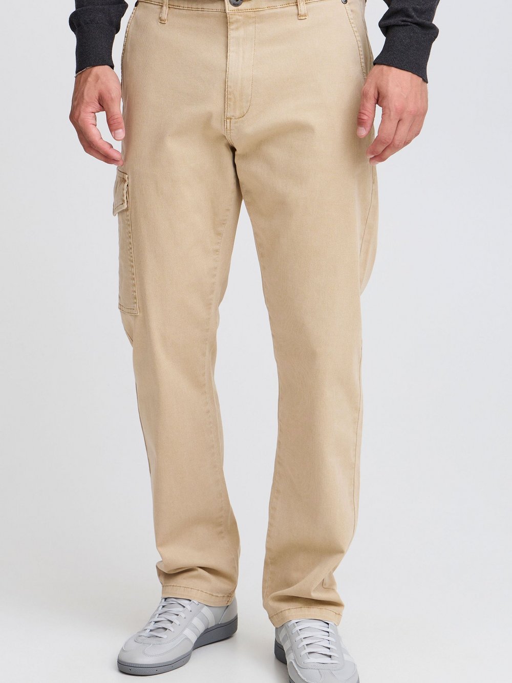 Indicode Cargohose Herren Baumwolle beige, XXXL