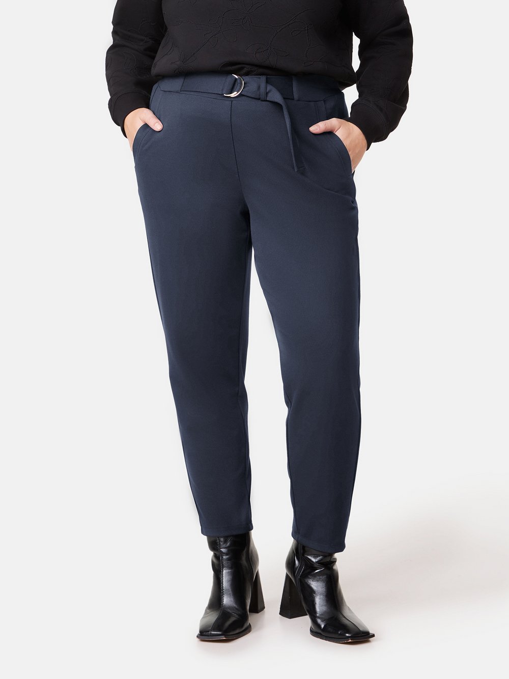 Samoon Jogpants Damen Viskose blau, 46