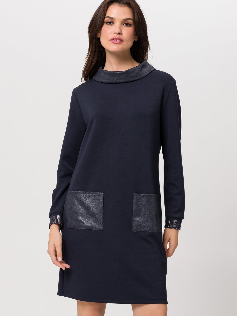 TUZZI Kleid Damen Viskose blau, 38