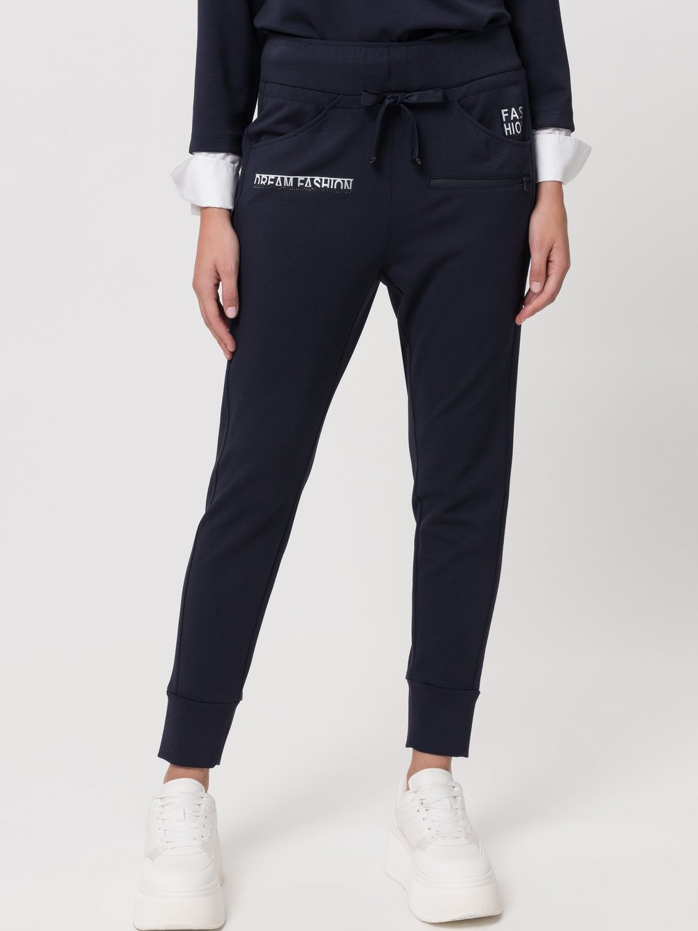 TUZZI Jogpants Damen Viskose blau, 48