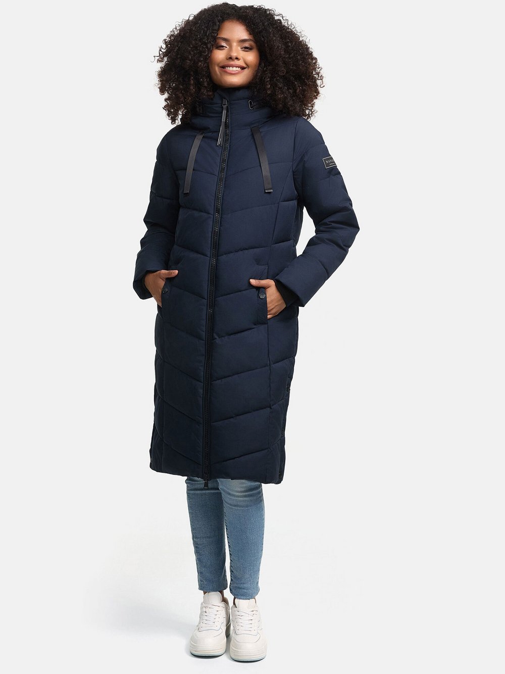 Navahoo Winterjacke  Damen blau, 38