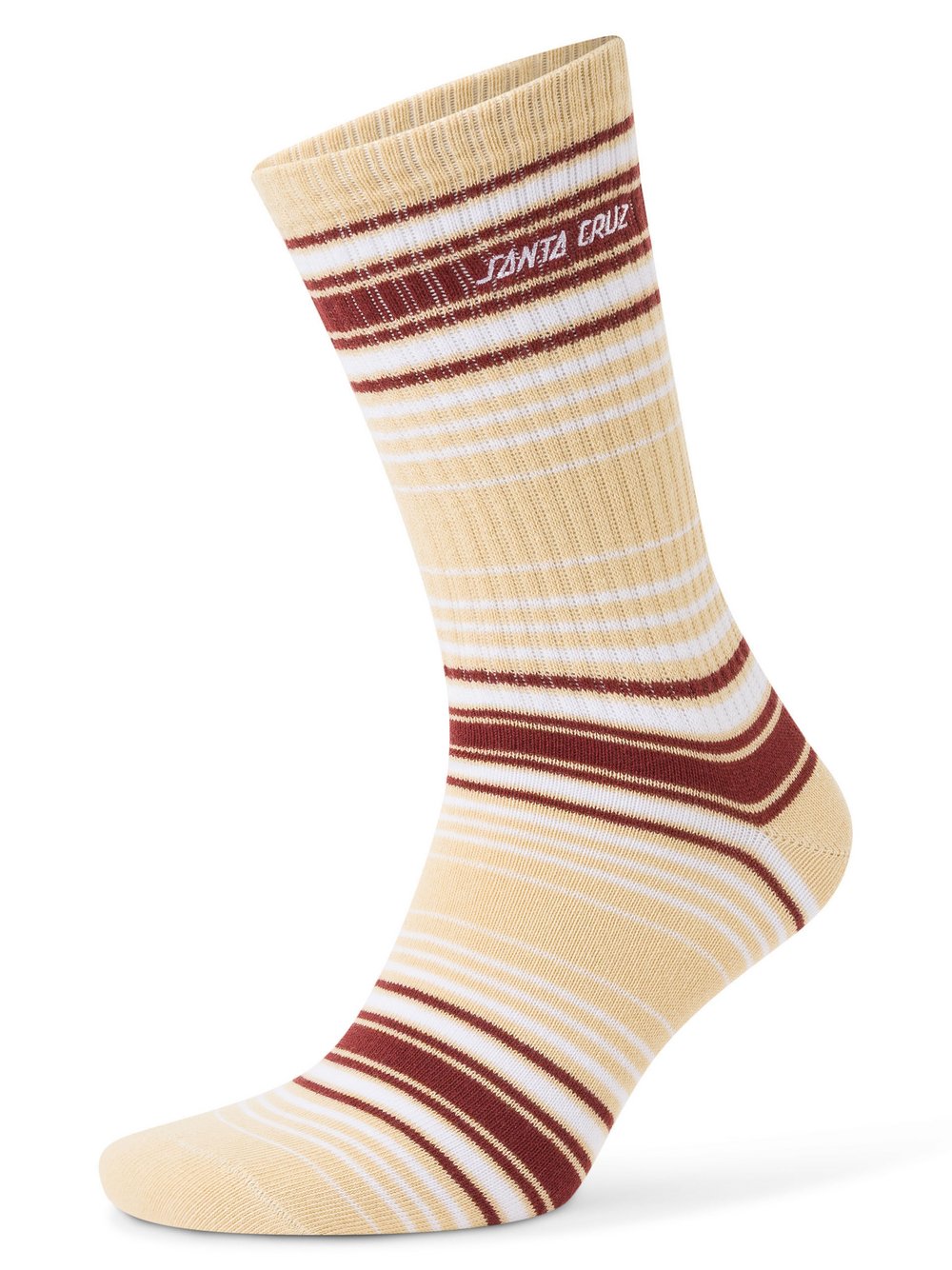 Santa Cruz Socken Herren Baumwolle mehrfarbig gestreift, ONE SIZE