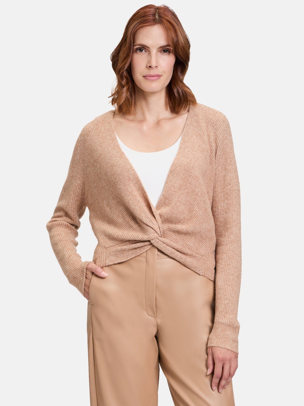 Betty & Co Strickpullover Damen beige, 42