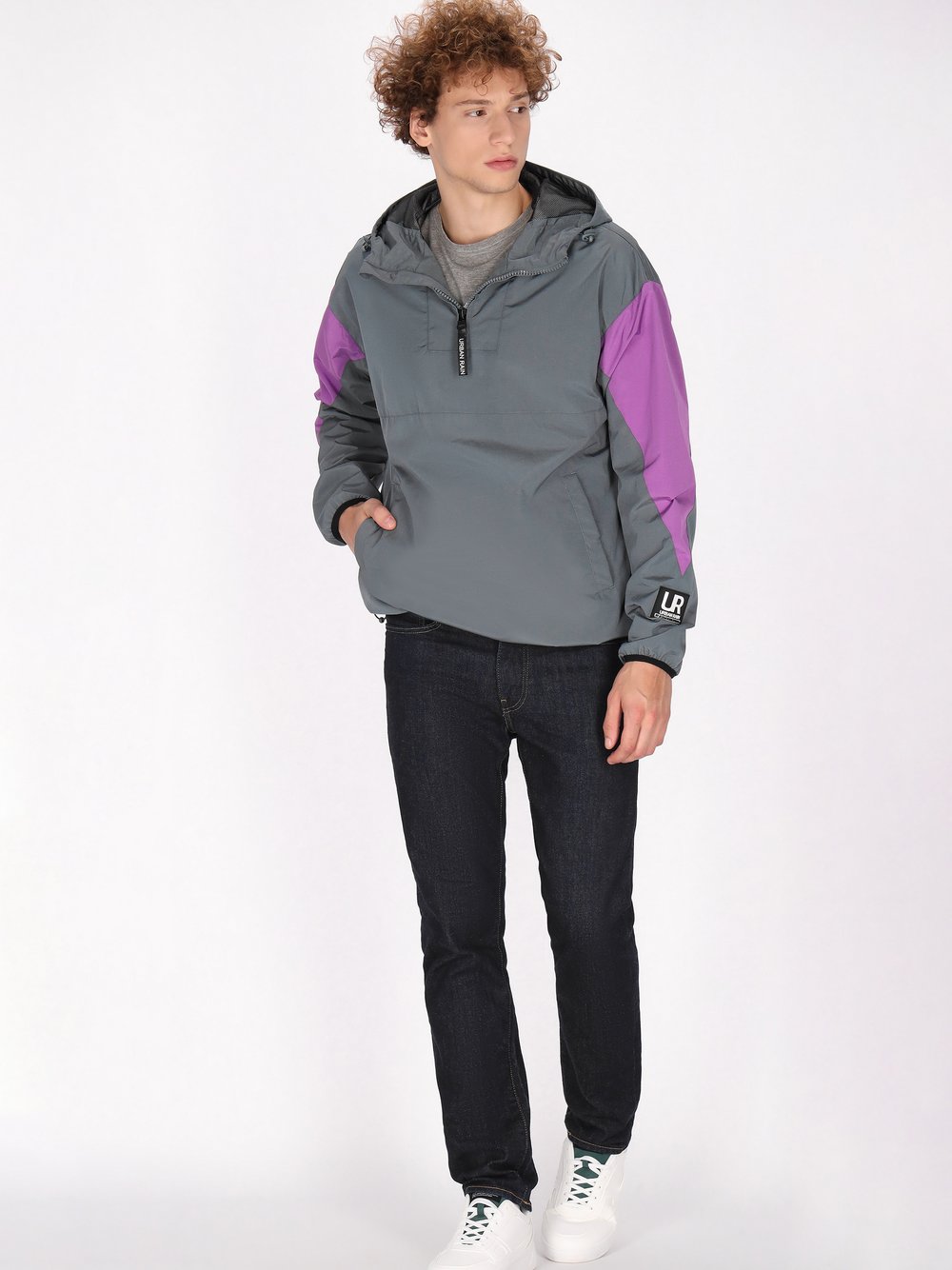 Schmuddelwedda Blouson Herren grau, XXL