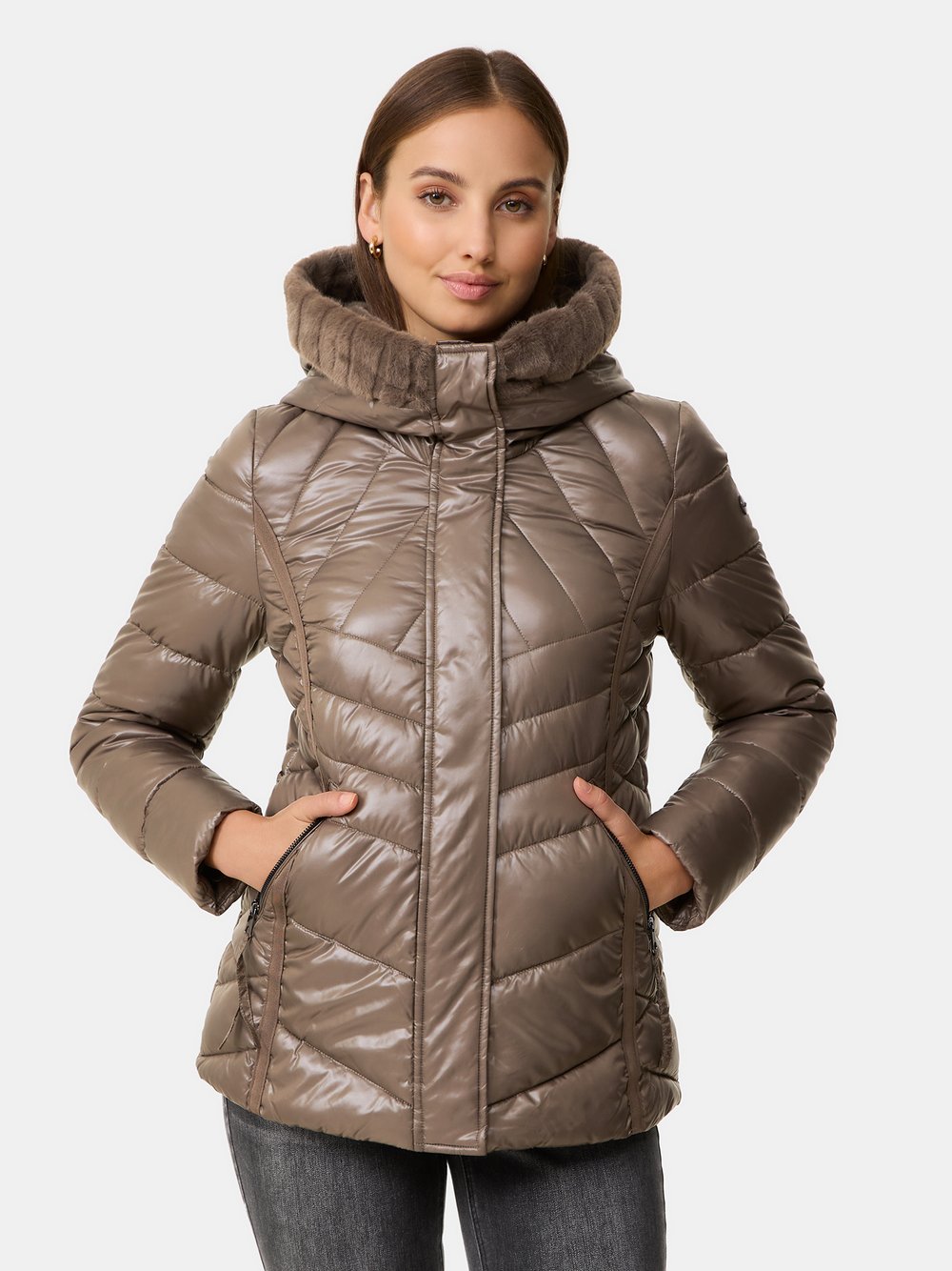 Taifun Steppjacke Damen braun, 46