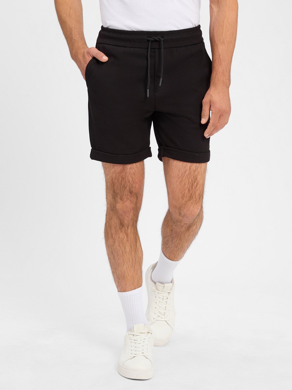 Thumbnail - Only&Sons Shorts Herren schwarz strukturiert, S