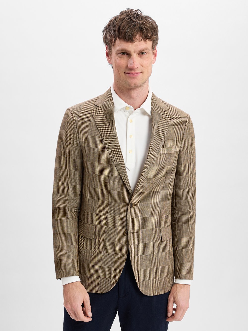 Polo Ralph Lauren Sakko Herren Modern Fit braun kariert, 44