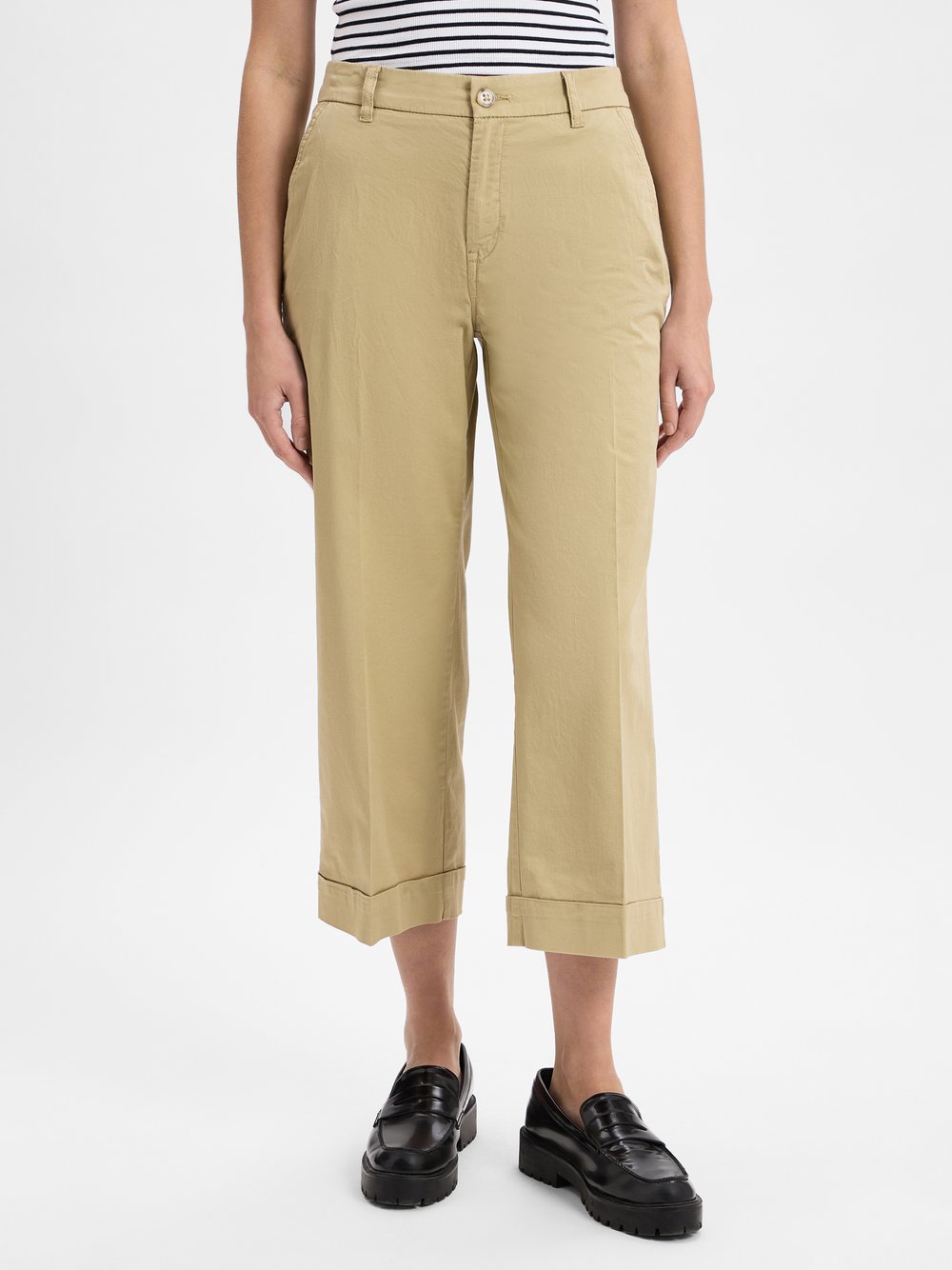 s.Oliver Culottes Damen Baumwolle beige, 44