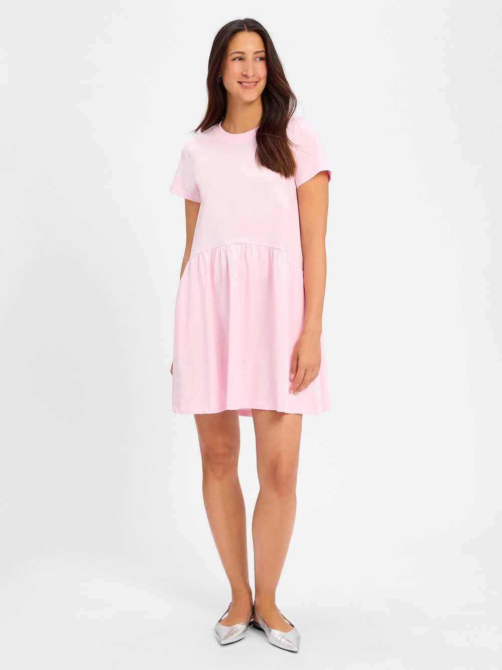 Rich & Royal Jerseykleid Damen Baumwolle rosa, S