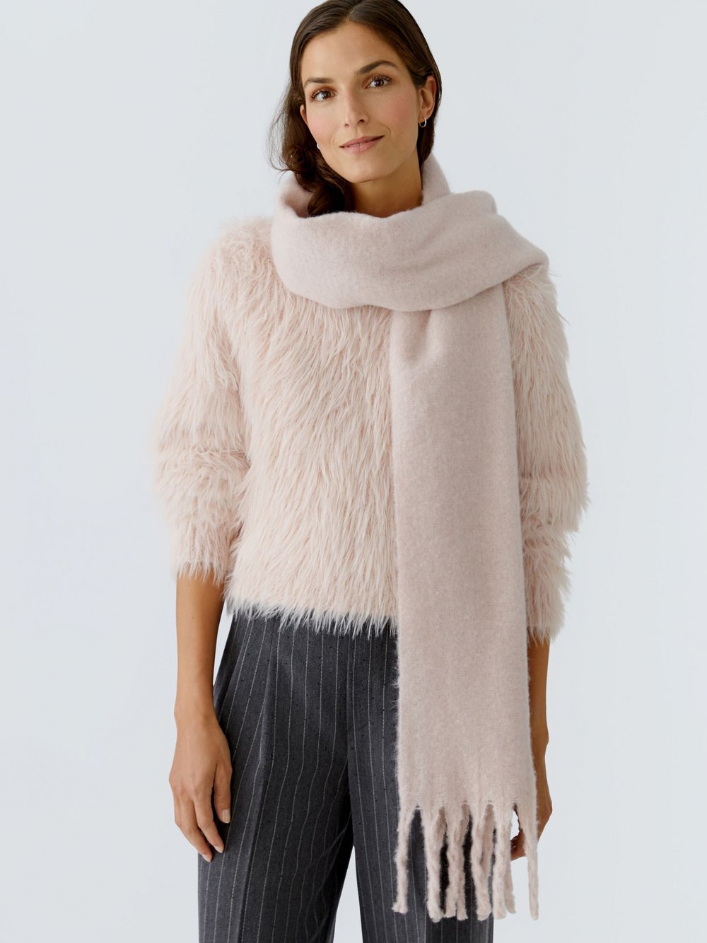 Thumbnail - Oui Schal Damen rosa, ONE SIZE